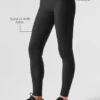 Airlift High-Waist Sleek Leggings – Schwarz