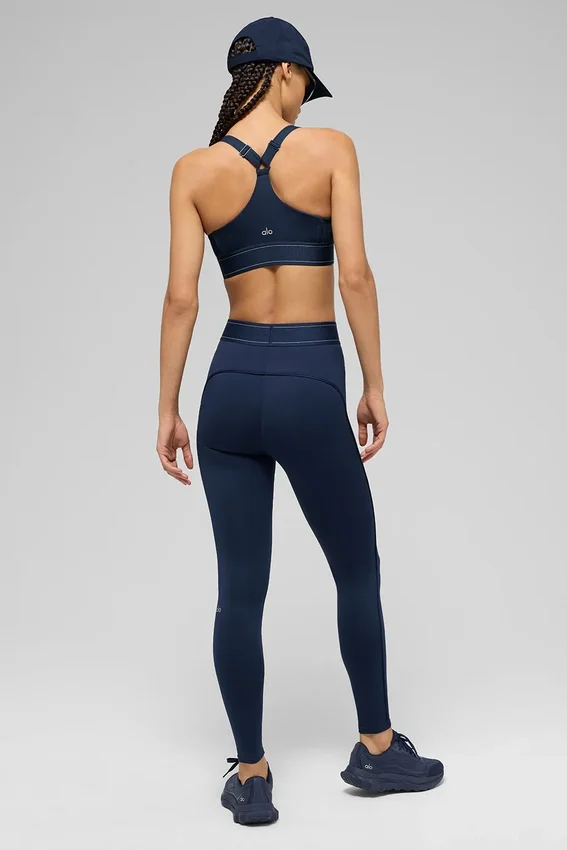 Airlift High-Waist Suit Up Legging – Navy/Navy