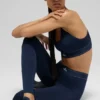 Airlift High-Waist Suit Up Legging – Navy/Navy