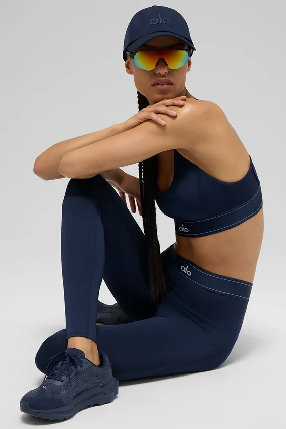 Airlift High-Waist Suit Up Legging – Navy/Navy