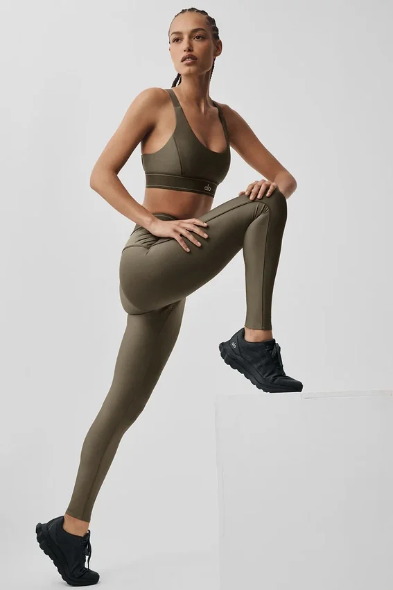 Airlift High-Waist Suit Up Leggings – Olive Tree/Olive Tree