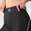 Airlift High-Waist Suit Up Leggings – Schwarz/Weiß