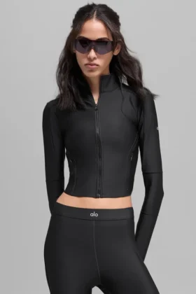 Airlift Ignite Reißverschlussjacke – Schwarz