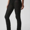 Airlift Mesh High-Waist Cherish Leggings – Schwarz