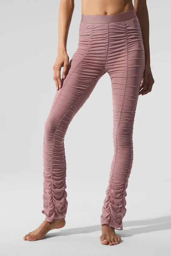 Airlift Mesh High-Waist Cherish Leggings – Smoky Quartz