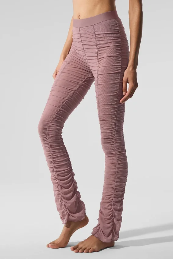 Airlift Mesh High-Waist Cherish Leggings – Smoky Quartz