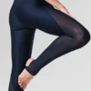 Airlift Mesh High-Waist Darling Stirrup Leggings – Navy