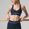 Airlift Mesh High-Waist Darling Stirrup Leggings – Navy