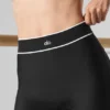 Airlift Mesh High-Waist Darling Stirrup Leggings – Schwarz