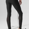 Airlift Mesh High-Waist Darling Stirrup Leggings – Schwarz