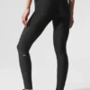 Airlift Mesh High-Waist Divine Leggings – Schwarz