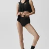 Airlift Record-Breaker Boyshort – Schwarz