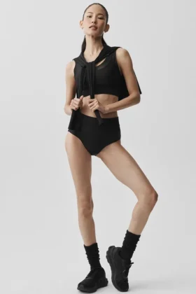 Airlift Record-Breaker Boyshort – Schwarz