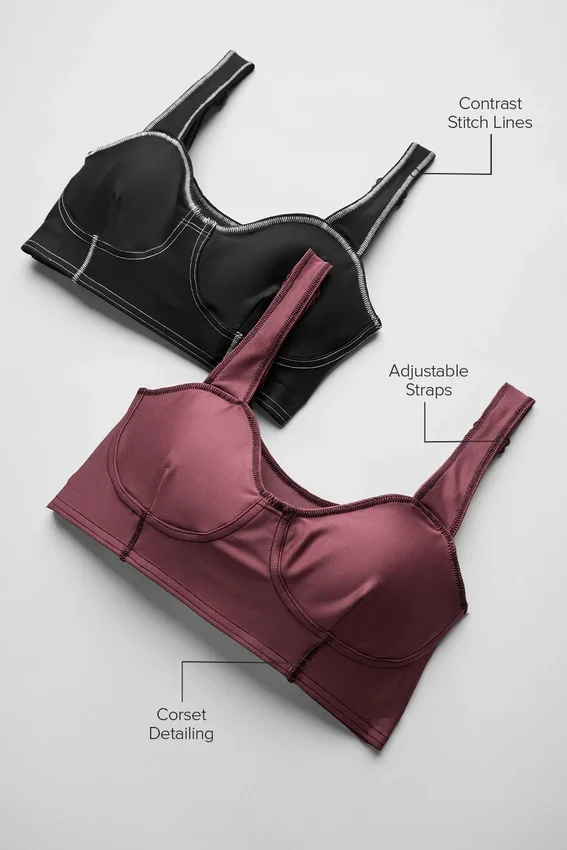 Airlift Redefine BH – Burgundy Truffle/Schwarz