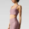 Airlift Sleek Bra Top – Smoky Quartz