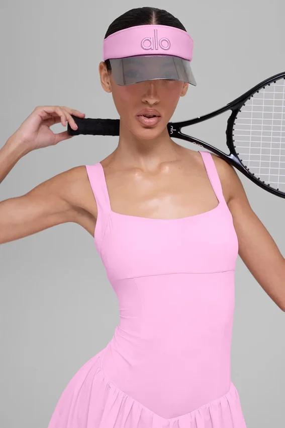 Airlift Solar Visor – Candy Heart Pink