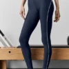 Airlift Speedwork-Leggings mit hoher Taille und 7/8-Beinlänge – Navy