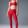 Airlift Strength Extreme High-Waist 7/8-Leggings – Bold Red