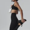 Airlift Strength Extreme High-Waist 7/8-Leggings – Schwarz