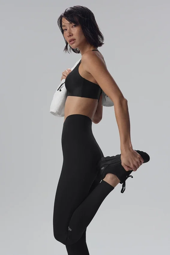 Airlift Strength Extreme High-Waist 7/8-Leggings – Schwarz