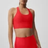Airlift Super Sleek BH-Top – Leuchtend Rot