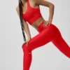 Airlift Super Sleek BH-Top – Leuchtend Rot