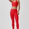 Airlift Super Sleek BH-Top – Leuchtend Rot