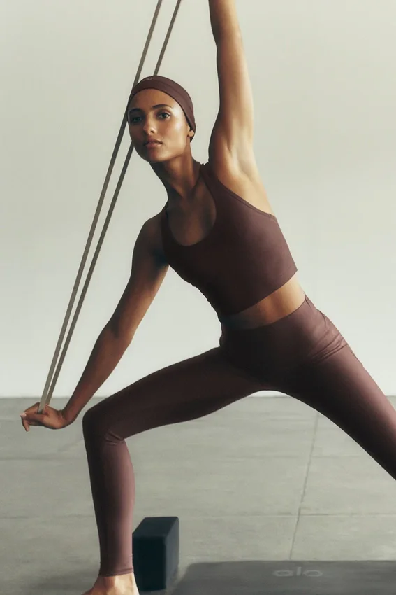 Airlift Super Sleek Bra Top – Brownstone