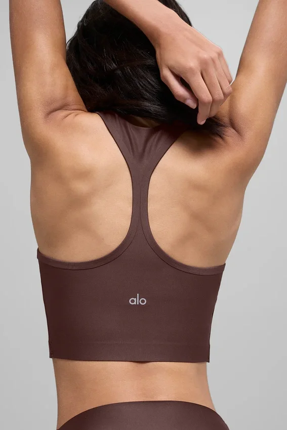 Airlift Super Sleek Bra Top – Brownstone