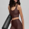 Airlift Super Sleek Bra Top – Brownstone
