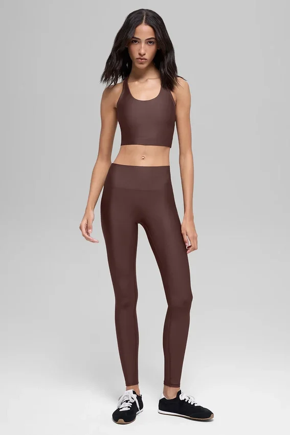 Airlift Super Sleek Bra Top – Brownstone