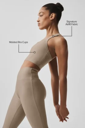 Airlift Super Sleek Bra Top – Gravel