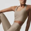 Airlift Super Sleek Bra Top – Gravel