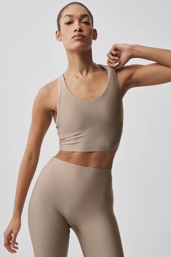 Airlift Super Sleek Bra Top – Gravel