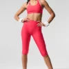 Airlift Super Sleek Contrast BH – Candy Red/Weiß