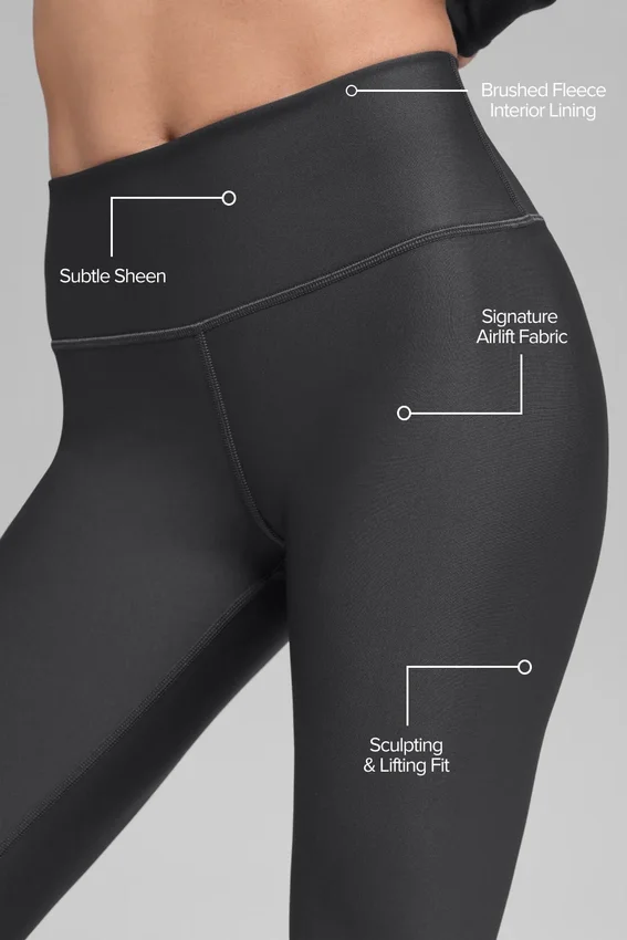 Airlift Winter Warm High-Waist Leggings – Anthrazit