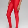 Airlift Winter Warm High-Waist Leggings – Leuchtend Rot