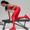 Airlift Winter Warm High-Waist Leggings – Leuchtend Rot