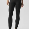 Airlift Winter Warm High-Waist Leggings – Schwarz