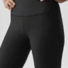 Airlift Winter Warm High-Waist Leggings – Schwarz