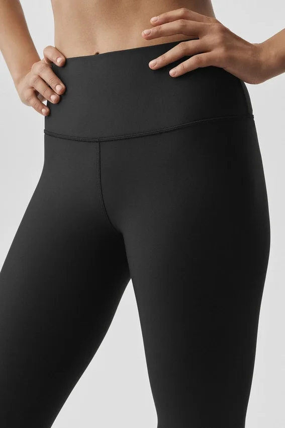 Airlift Winter Warm High-Waist Leggings – Schwarz