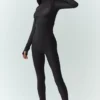Airlift Winter Warm Mesh Ski Time Langarmshirt – Schwarz