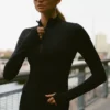 Airlift Winter Warm Radiant Jacke mit durchgehendem Reißverschluss – Schwarz