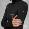 Airlift Winter Warm Radiant Jacke mit durchgehendem Reißverschluss – Schwarz