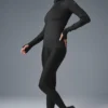 Airlift Winter Warm Runner mit Kapuze – Schwarz