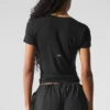 All Day Kurzarmshirt – Schwarz