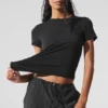 All Day Kurzarmshirt – Schwarz