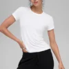 All Day Kurzarmshirt – Weiß