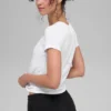 All Day Kurzarmshirt – Weiß