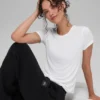 All Day Kurzarmshirt – Weiß